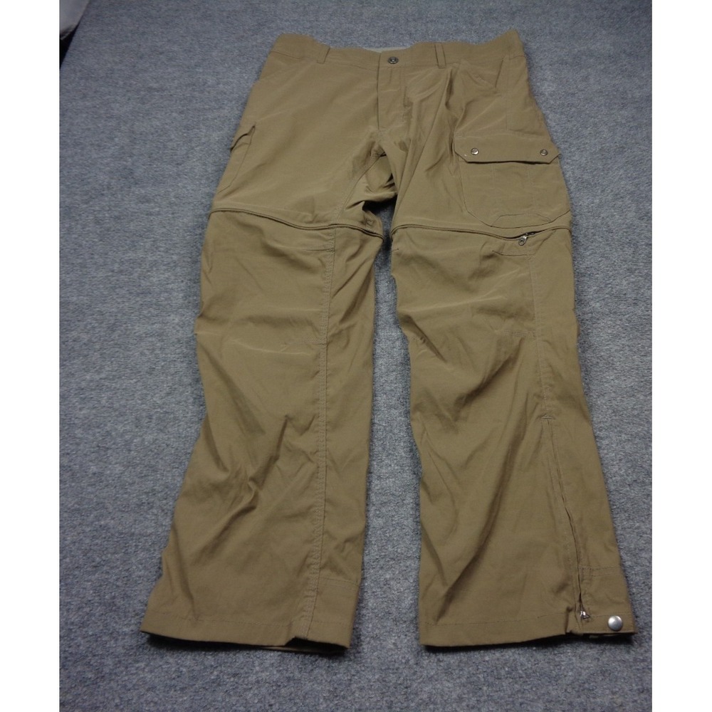 Kuhl Renegade Convertible Pants Mens 35x30 Burnt Olive Hiking 5138